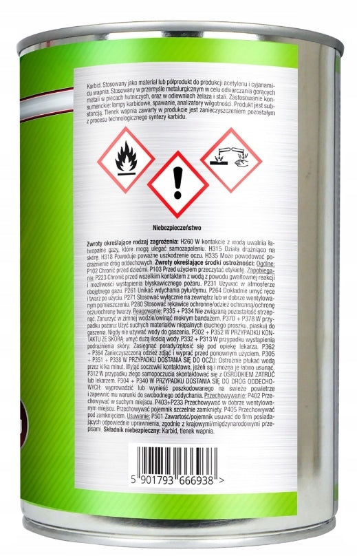 STRONG DETERRENT AGAINST CARBIDE MOUNDS Kind poison