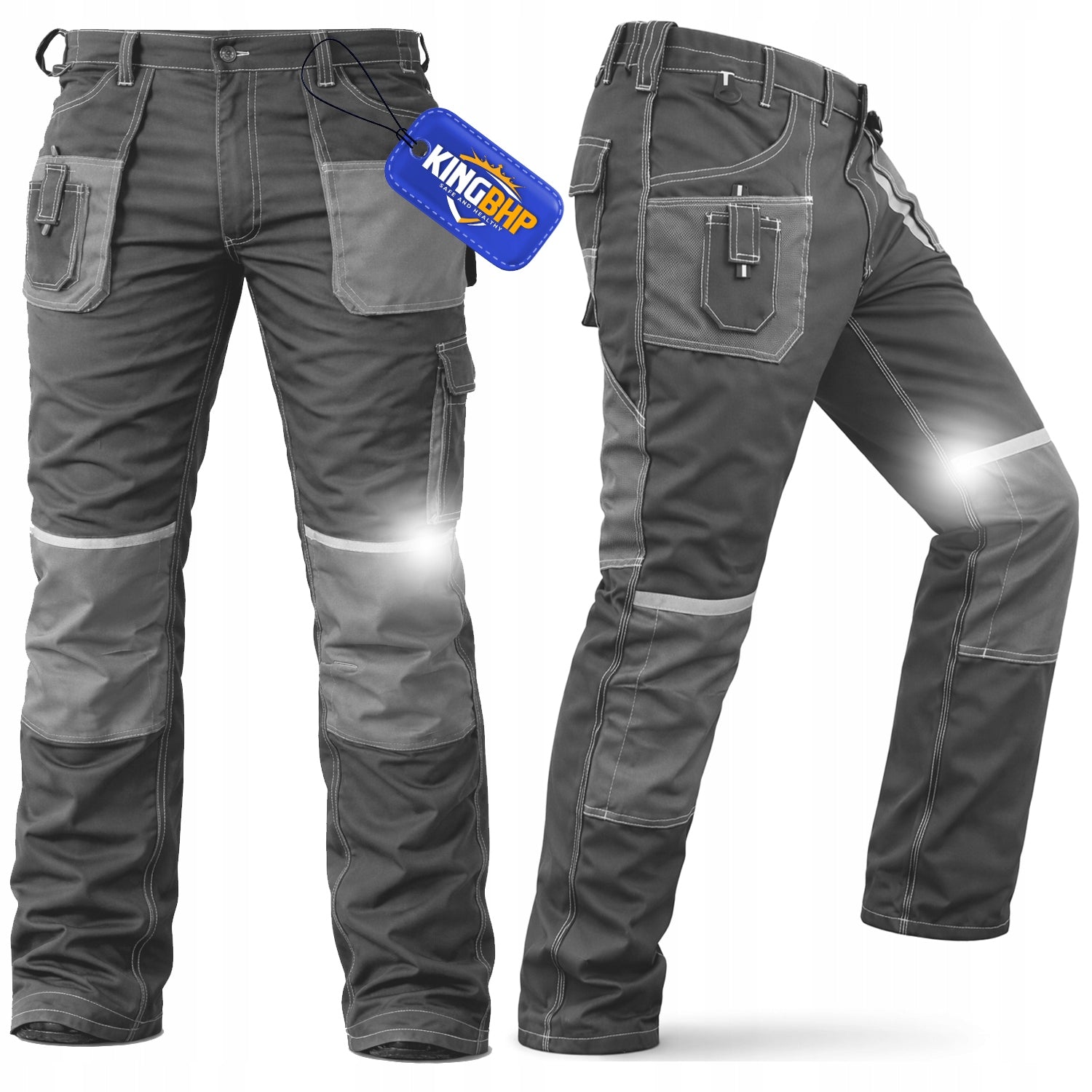 STRONG EURO CLASSIC REINFORCED OXFORD600 NON-BINDING work trousers bhp