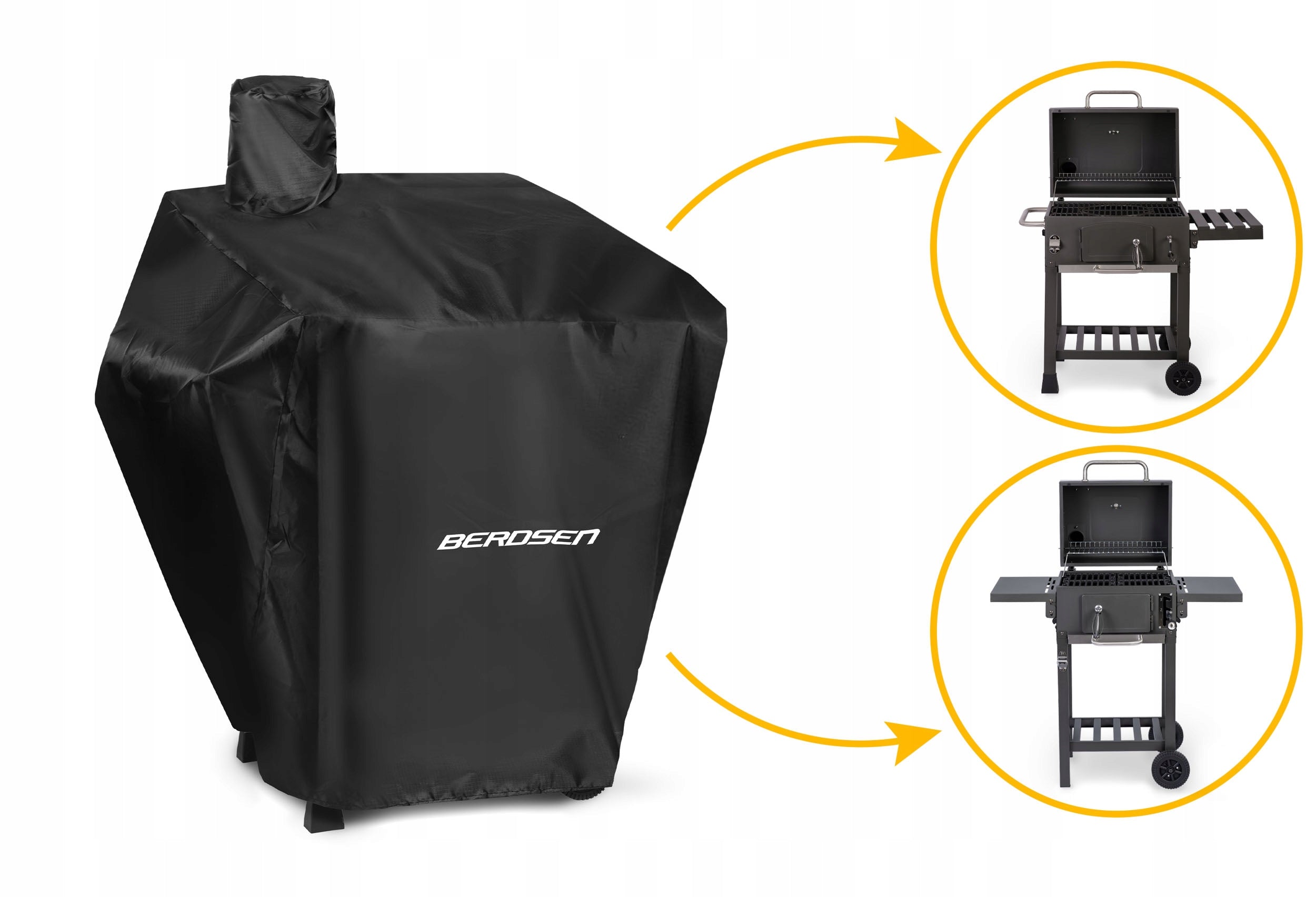 STRONG Grill cover Berdsen grill cover 125x110x50cm waterproof UV Manufacturer code 389190