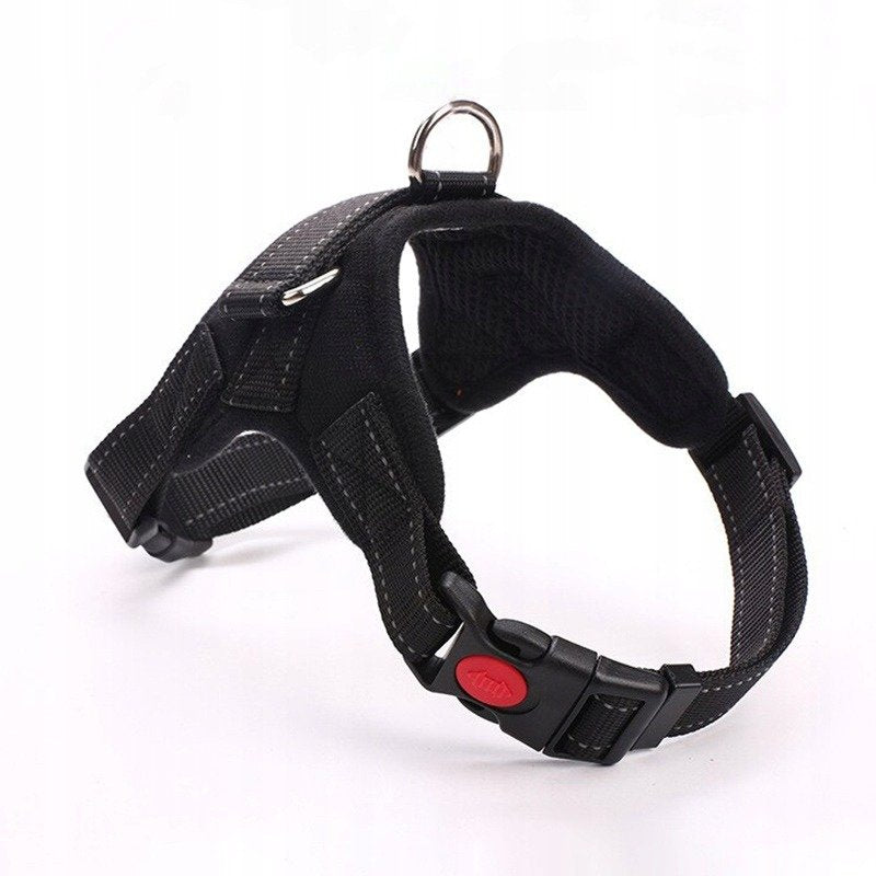 STRONG HARNESS FOR STRONG DOG DOGS S 45-51cm BLACK Brand Unizoo