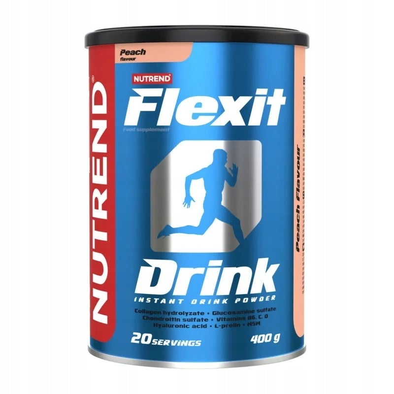 STRONG JOINTS COLLAGEN MSM vitamins GLUCOSAMINE Nutrend Flexit Peach 400g Packaging status original