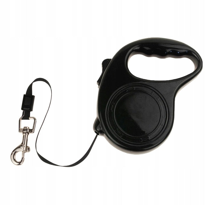 STRONG LEASH FOR DOG AND CAT AUTOMATIC LOCK 5M 15KG COLORS Material tape