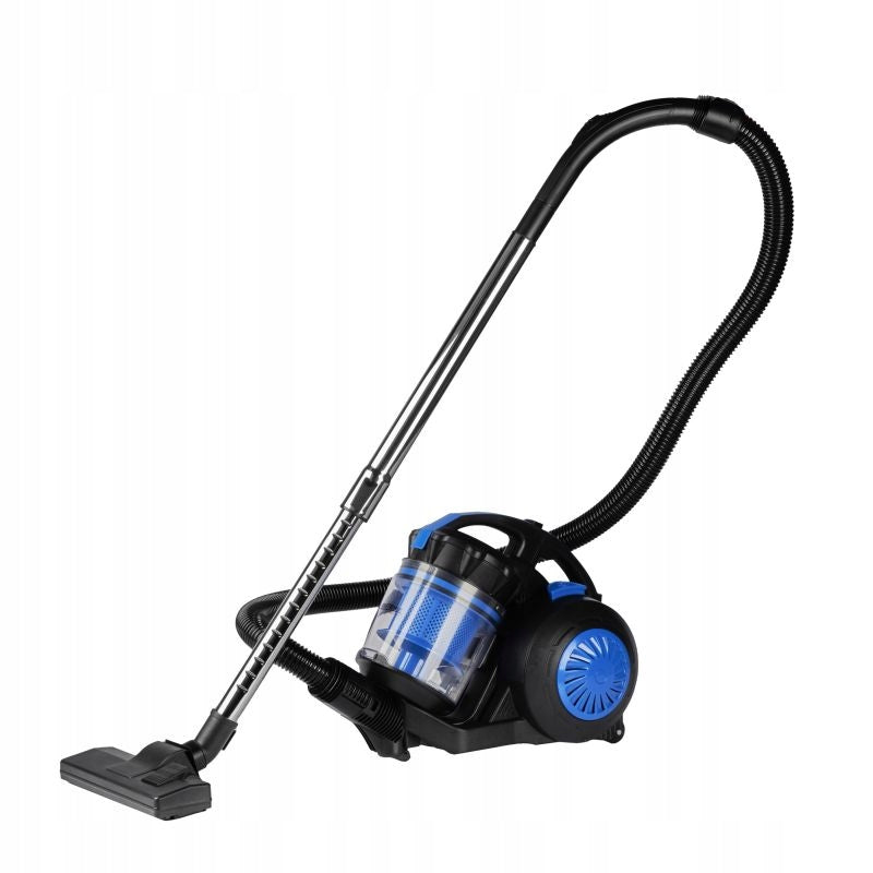 STRONG LIGHTWEIGHT BAGLESS HOUSEHOLD CYCLONE VACUUM CLEANER 5M FILTER Dominant color blue