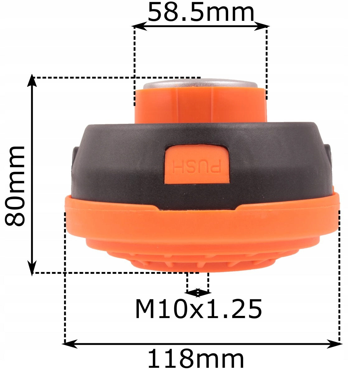 STRONG LINE HEAD FOR NAC HUSQVARNA M10x1,25 EASY LINE WINDING Manufacturer code 50-144
