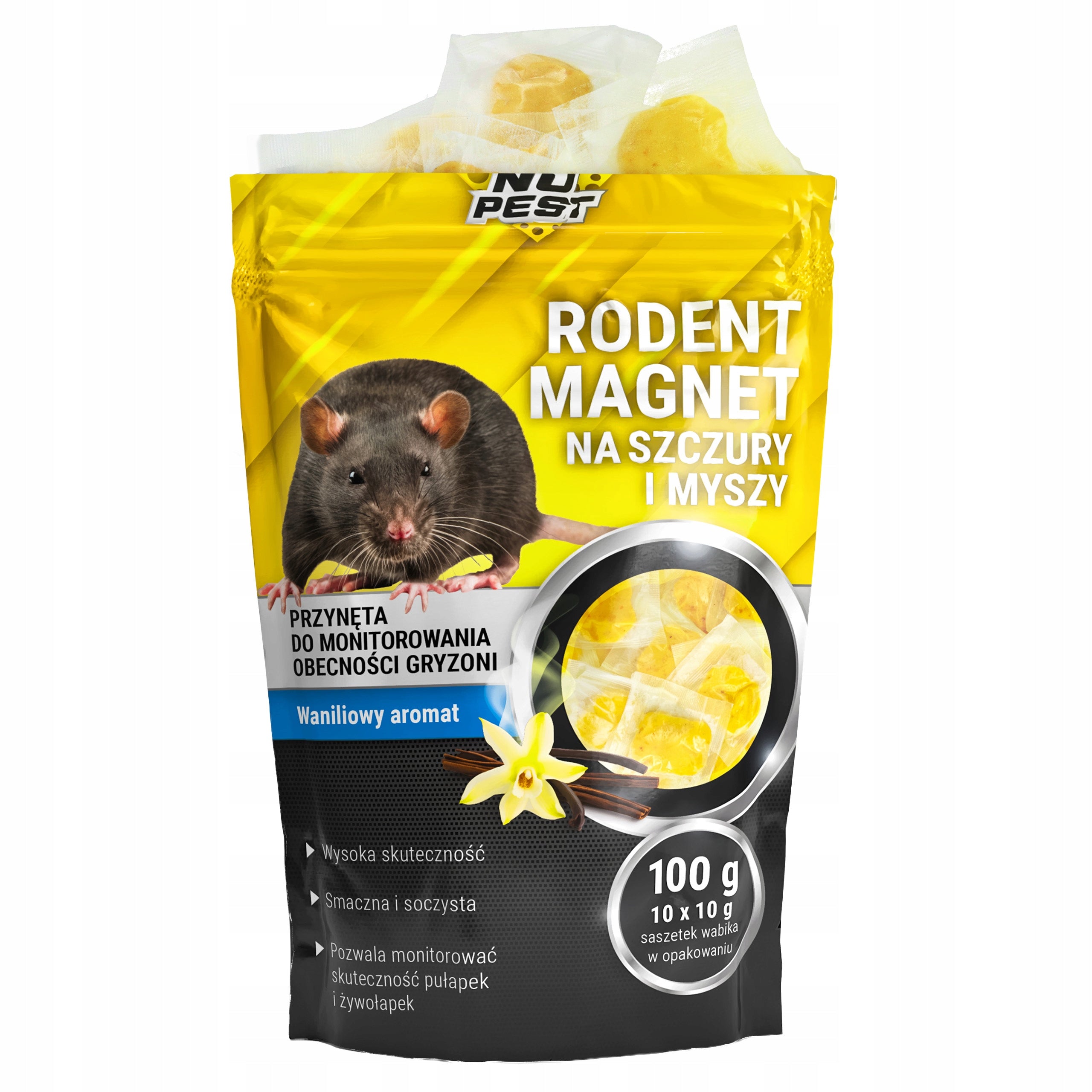 STRONG LURE BAIT FOR MOUSE RATS FOR GRIPPER TRAPS NO PEST 100G Packaging status original