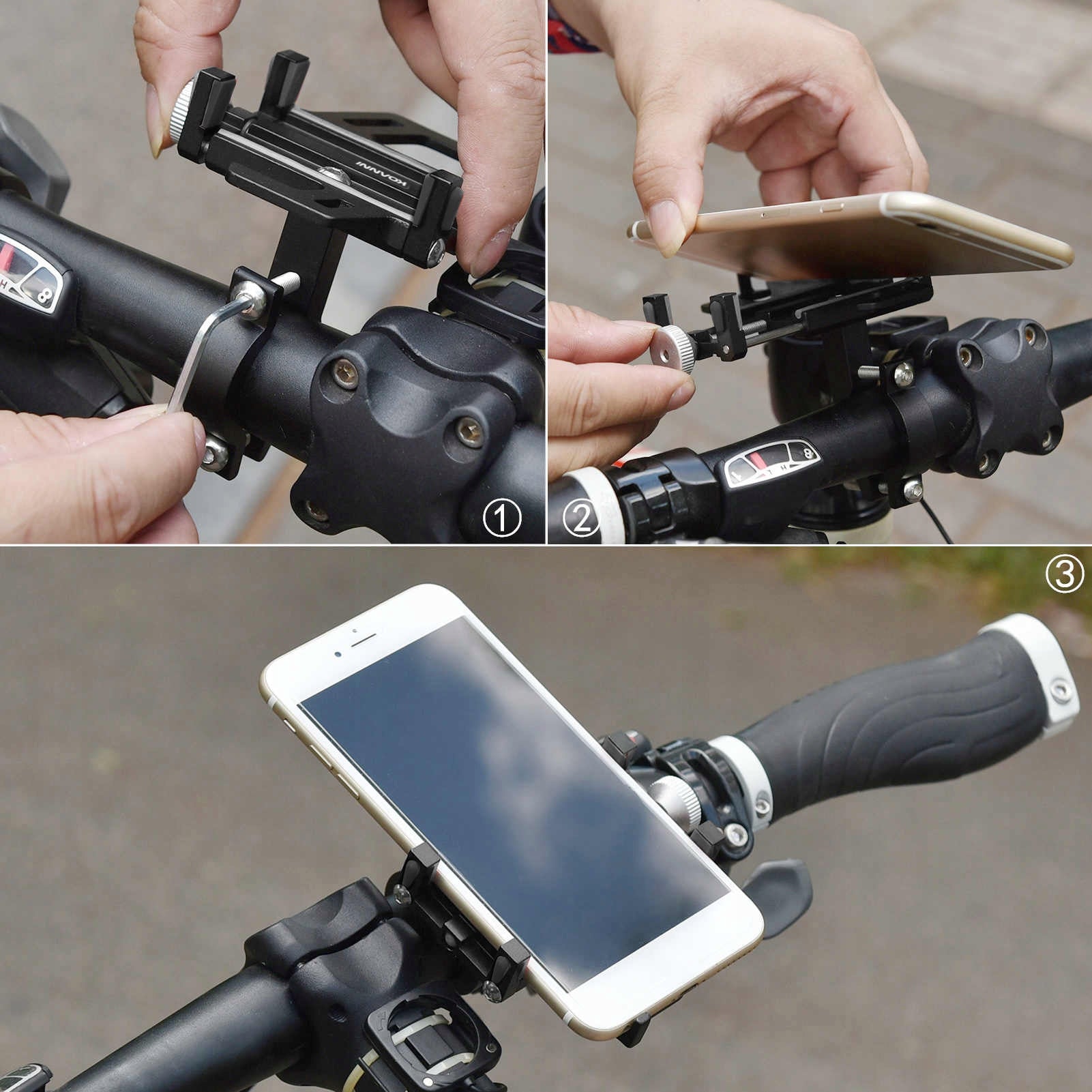 STRONG MOTORCYCLE BIKE PHONE HOLDER KOANNI Model hol36