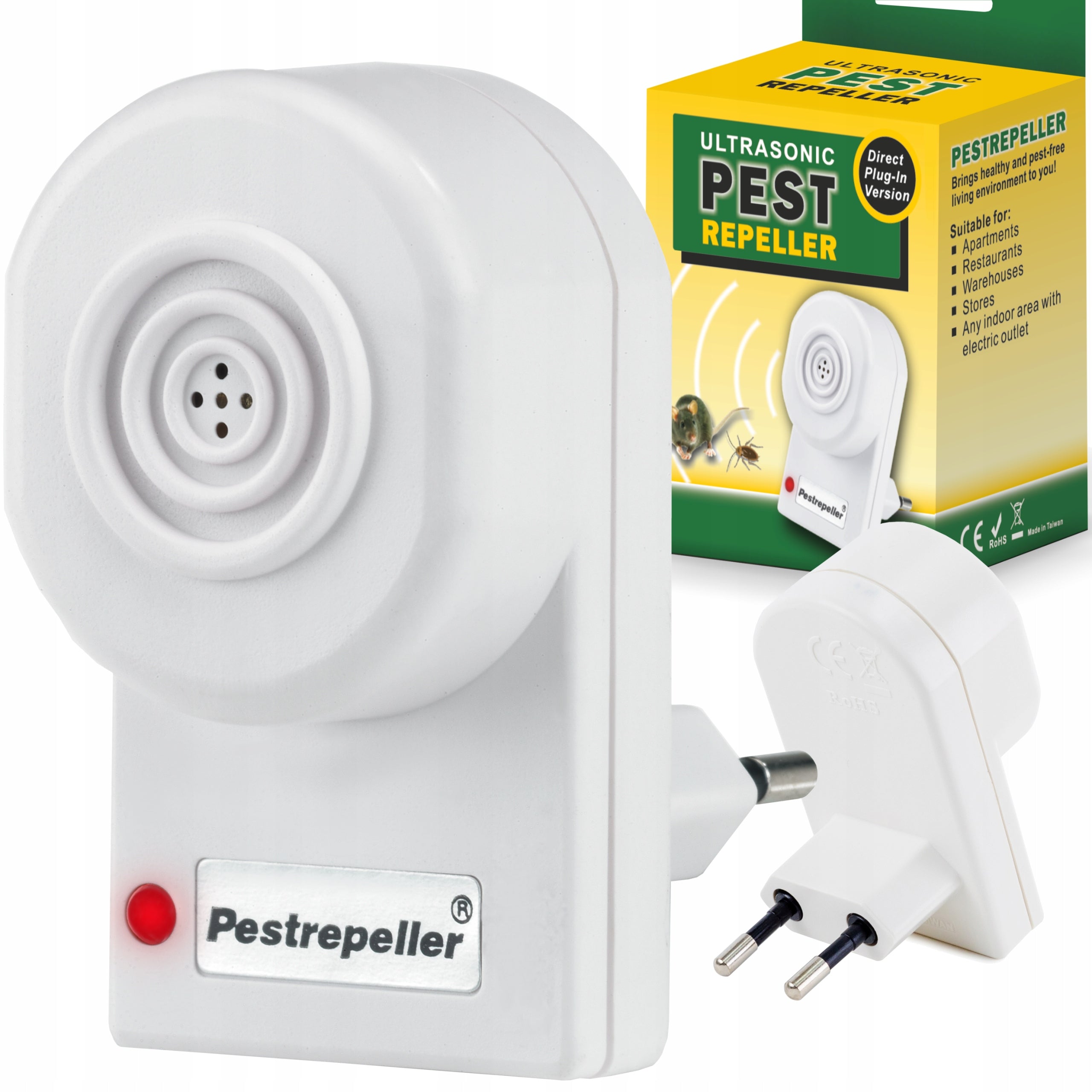 STRONG PEST AND RODENT REPELLENT FOR MOUSE SOCKET MOTHS FLEA ANTS