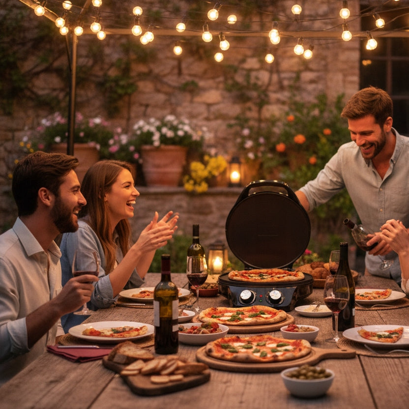STRONG PIZZA OVEN 2000W ELECTRIC OVEN 300°C FOLDING ADJUSTABLE Manufacturer code OK5