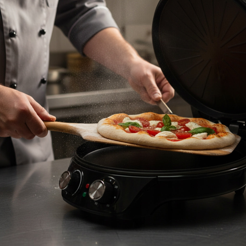 STRONG PIZZA OVEN 2000W ELECTRIC OVEN 300°C FOLDING ADJUSTABLE Model OK5