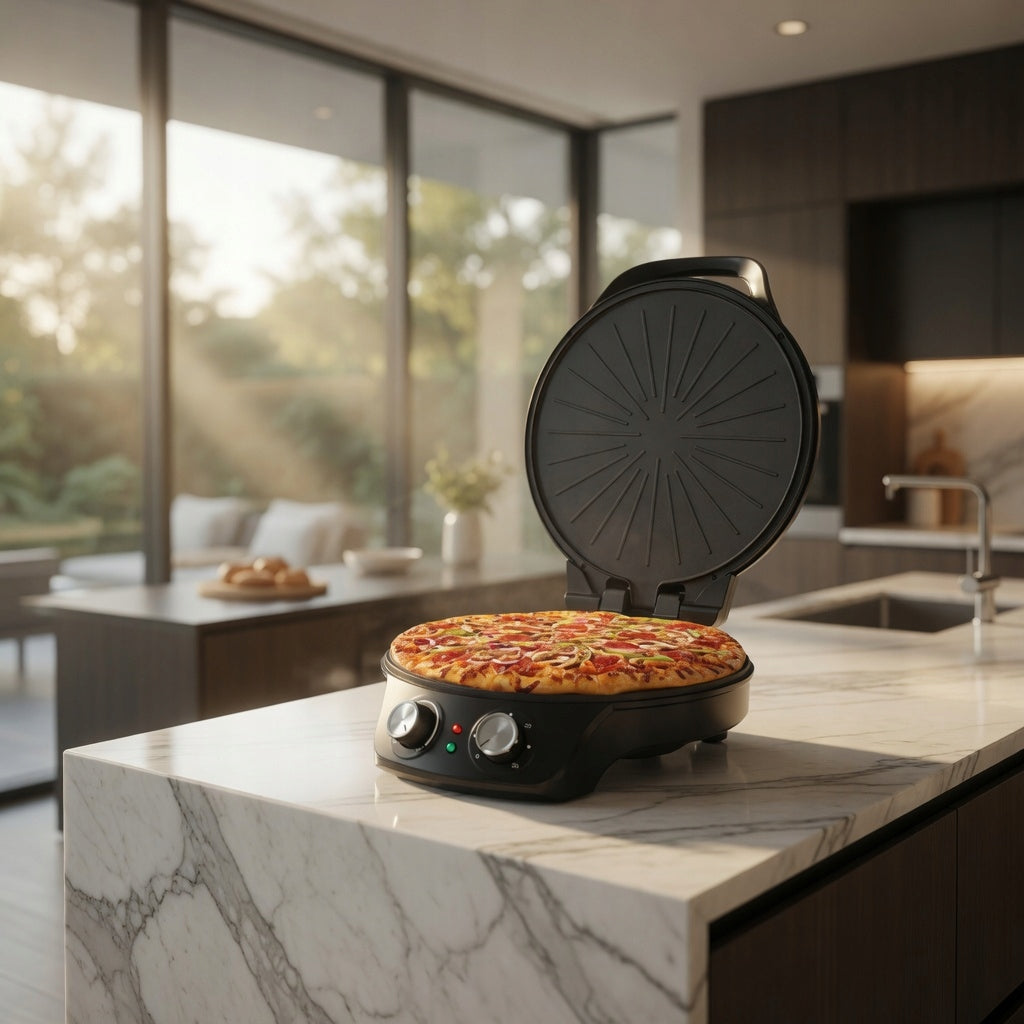 STRONG PIZZA OVEN 2000W ELECTRIC OVEN 300°C FOLDING ADJUSTABLE Power 2000 W