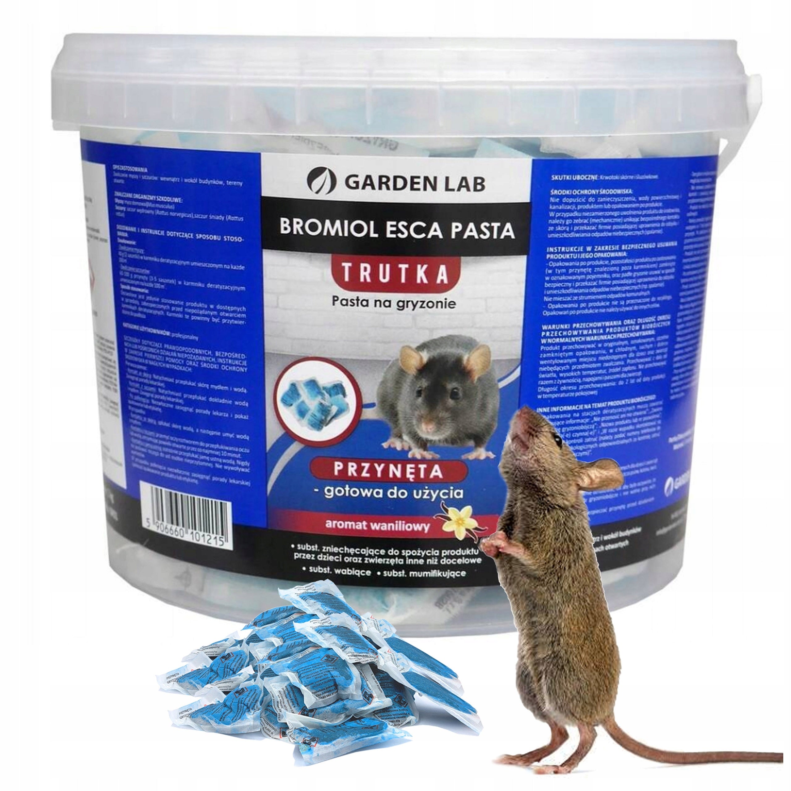 STRONG POISON PASTE FOR MICE RODENT RATS RECOMMENDED FOR DERATIZATION 1KG