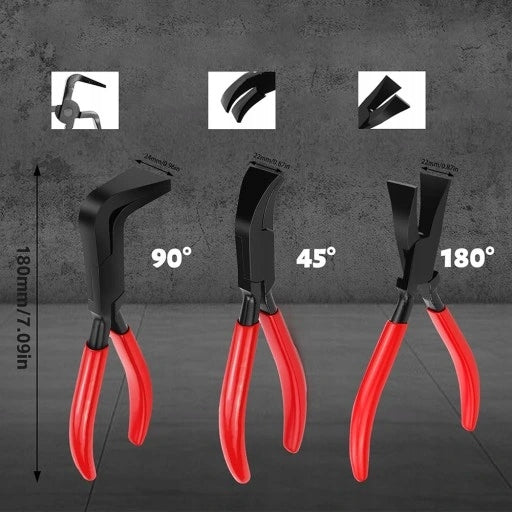 STRONG ROOFING PLIERS BENDING FORCEPS SHEETS STRAIGHT BENT 3PCS. Brand no brand