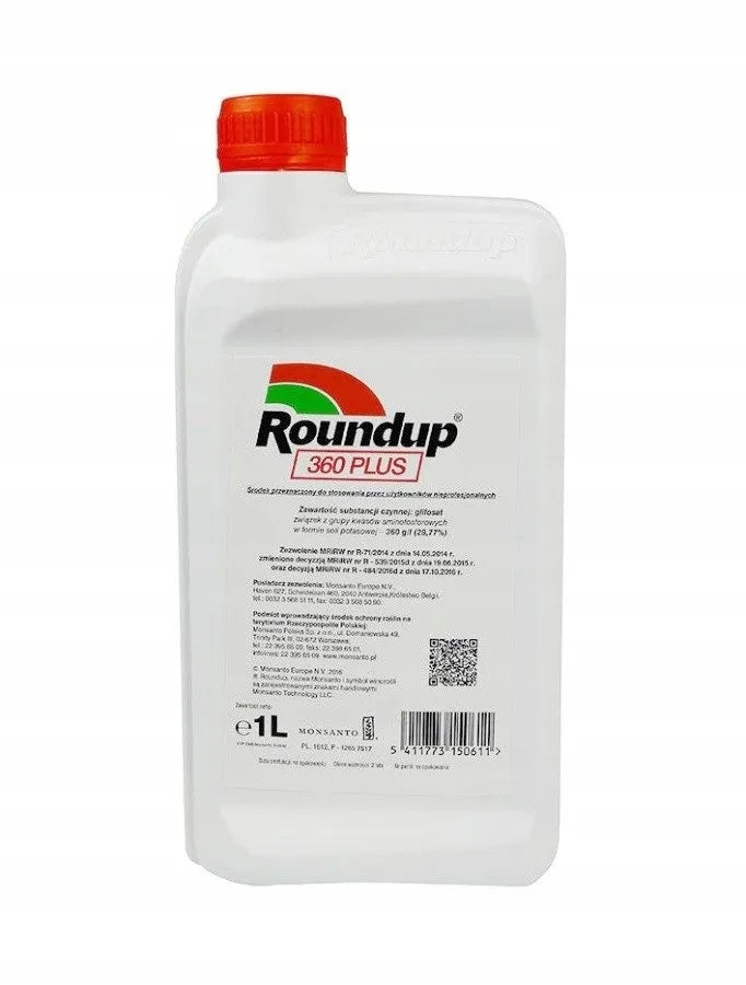 STRONG ROUNDUP RANDAP 360 1L FOR WEED KILLER DESTROYS WEEDS Packaging status original
