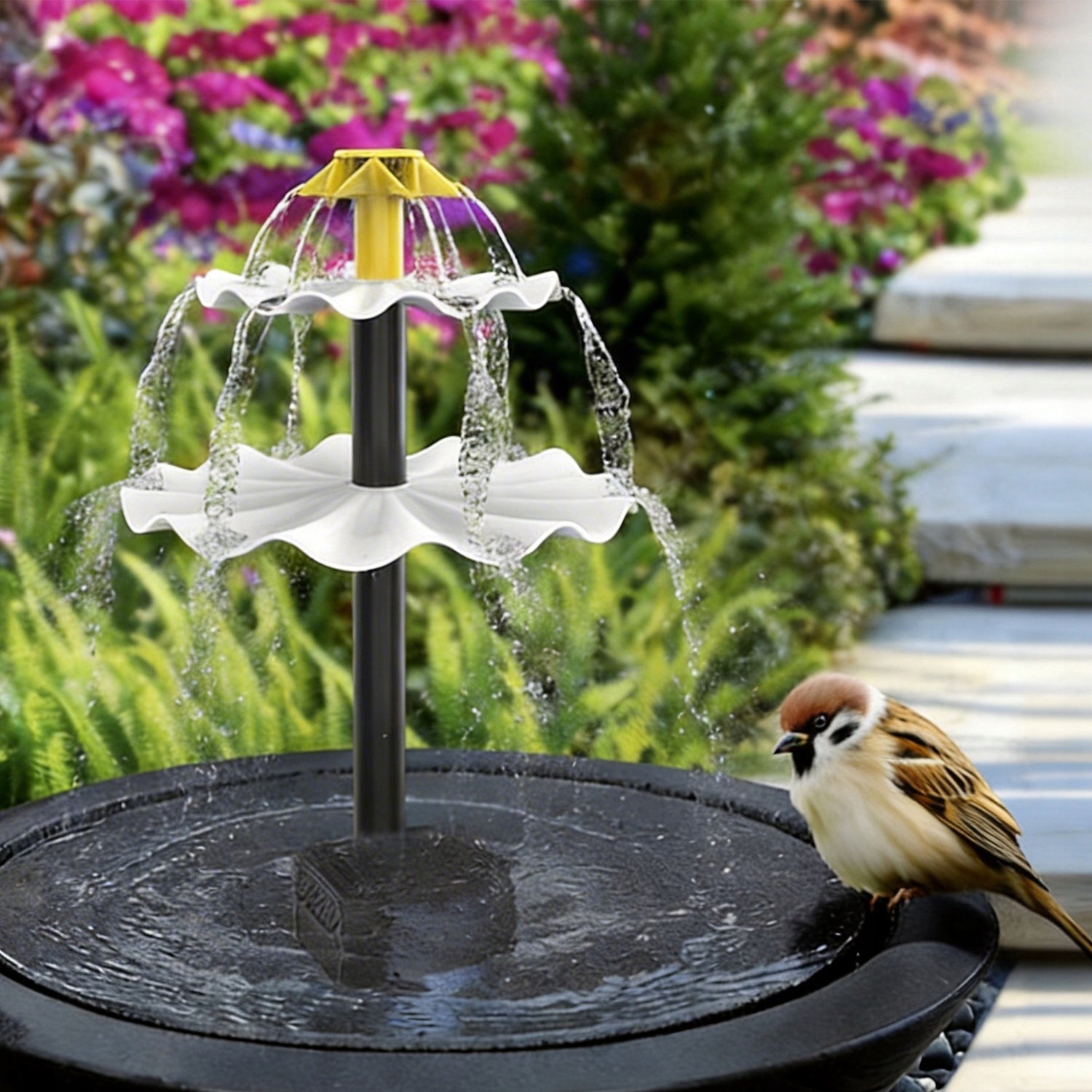 STRONG SOLAR FOUNTAIN FLOATING FOR POND GARDEN WATER PUMP Manufacturer code 069631300453
