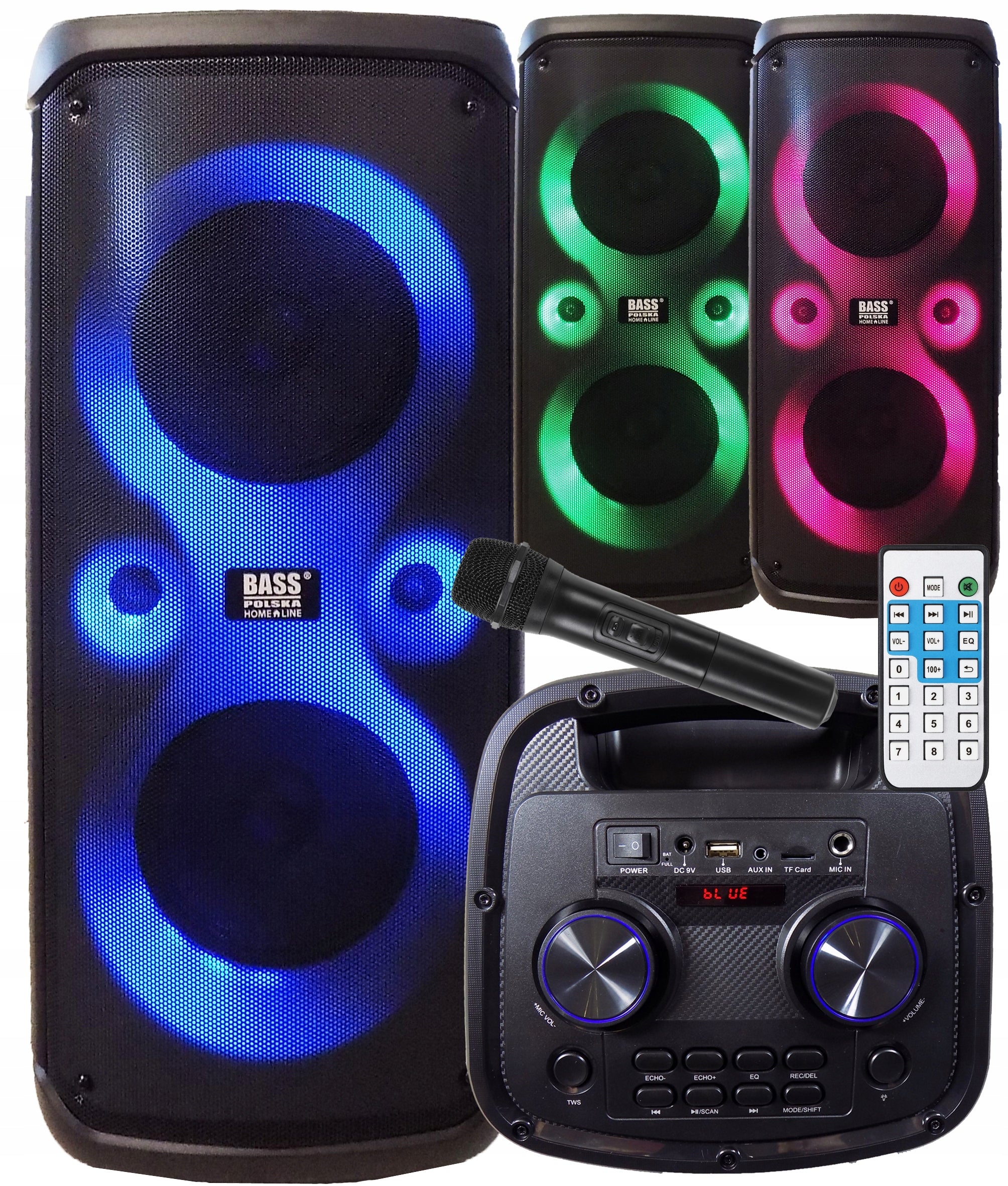 STRONG SPEAKER PORTABLE BLUETOOTH USB RECHARGEABLE SUPER QUALITY
