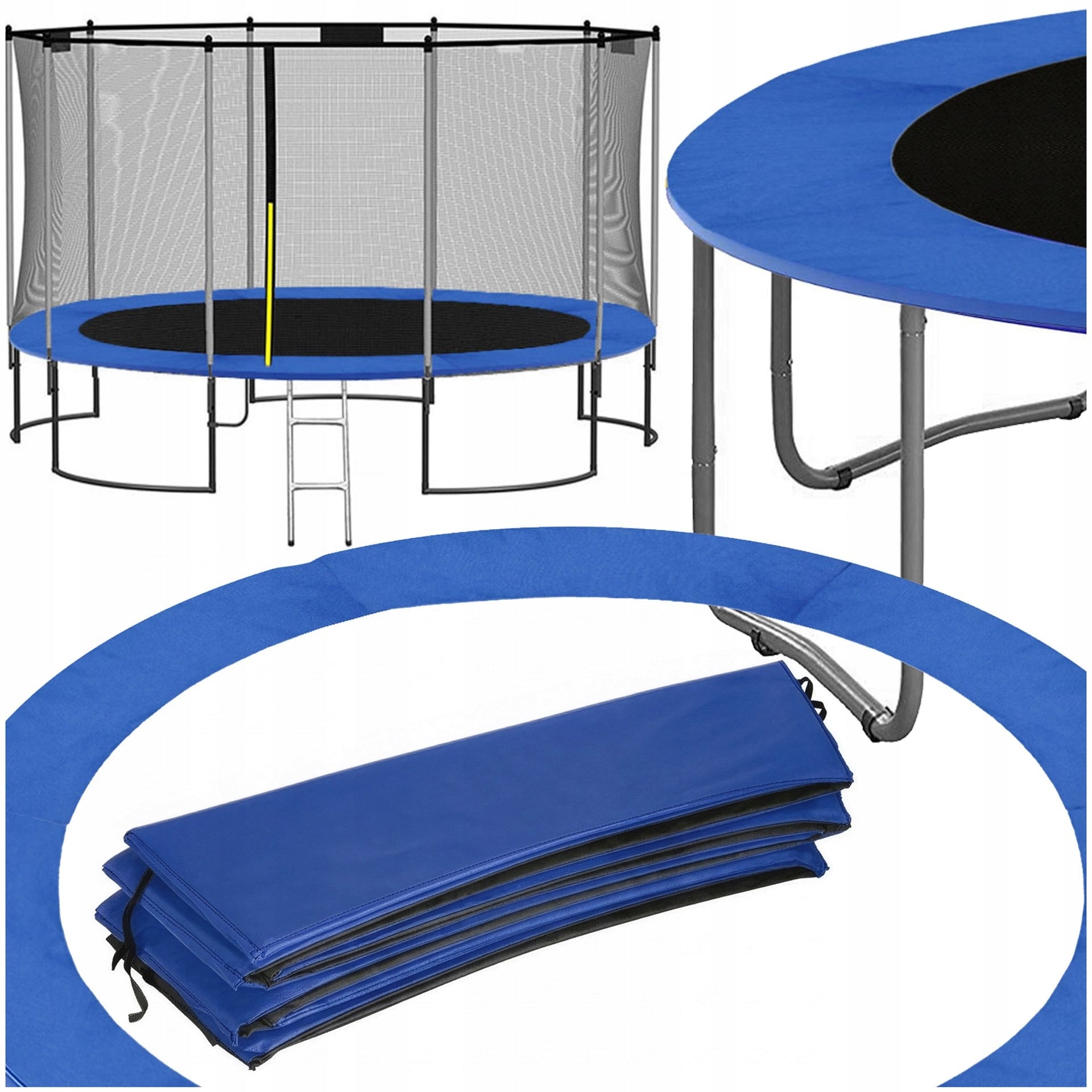 STRONG SPRING COVER FOR TRAMPOLINE 244-252 cm 8FT FOR SPRINGS THICK Trampoline diameter 244–252 cm