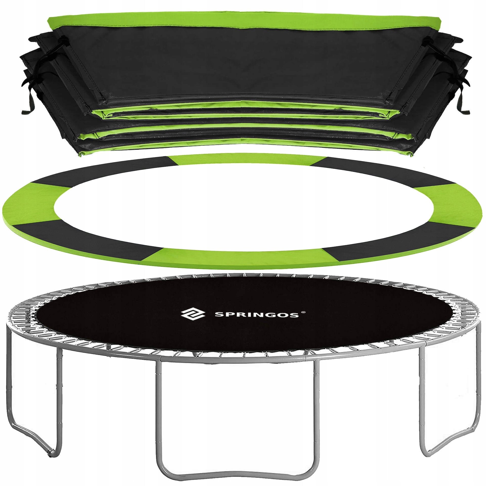 STRONG SPRING COVER FOR TRAMPOLINE 305-312 cm 10FT FOR SPRINGS THICK Brand Springos