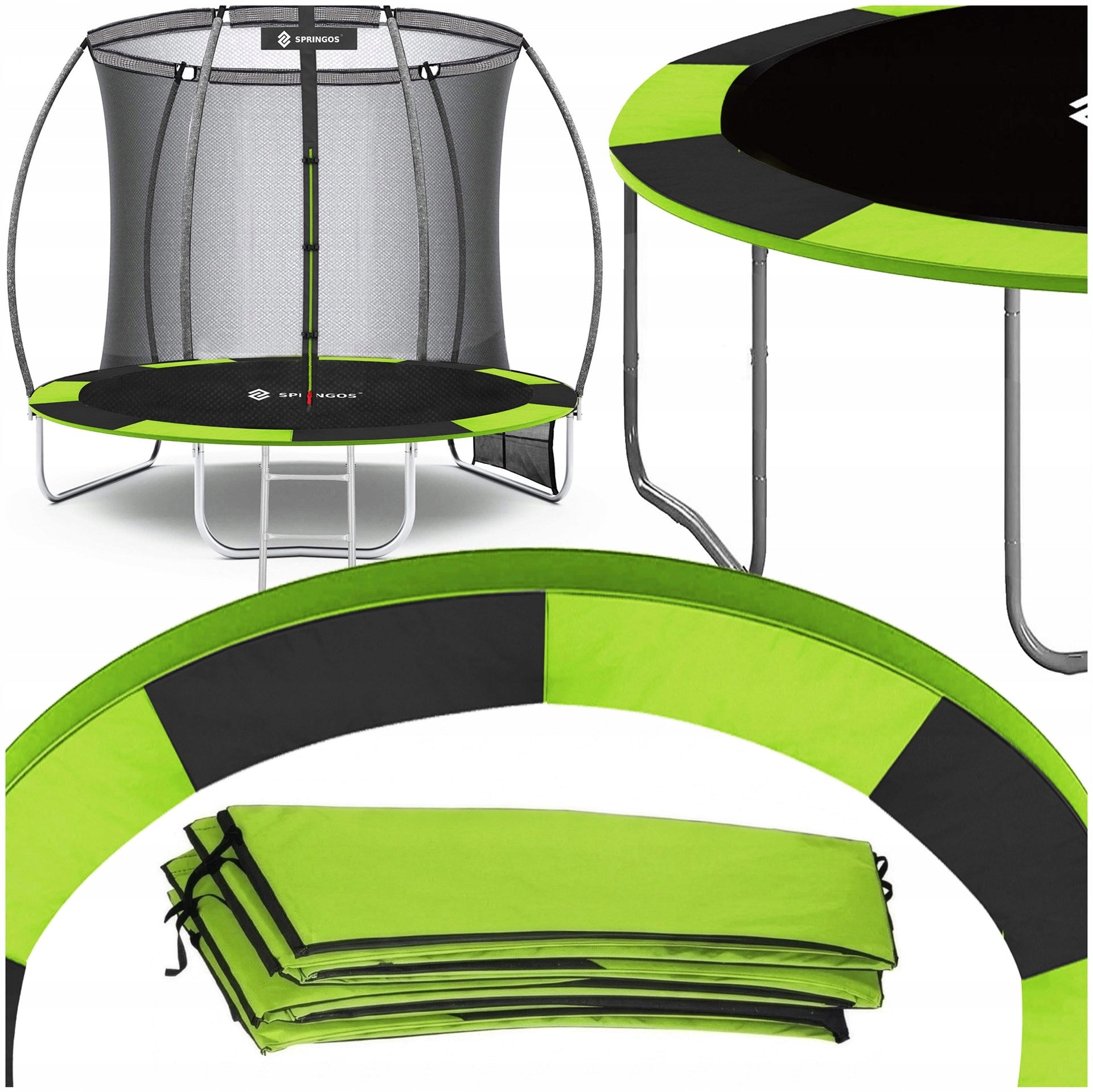 STRONG SPRING COVER FOR TRAMPOLINE 305-312 cm 10FT FOR SPRINGS THICK Packaging status original