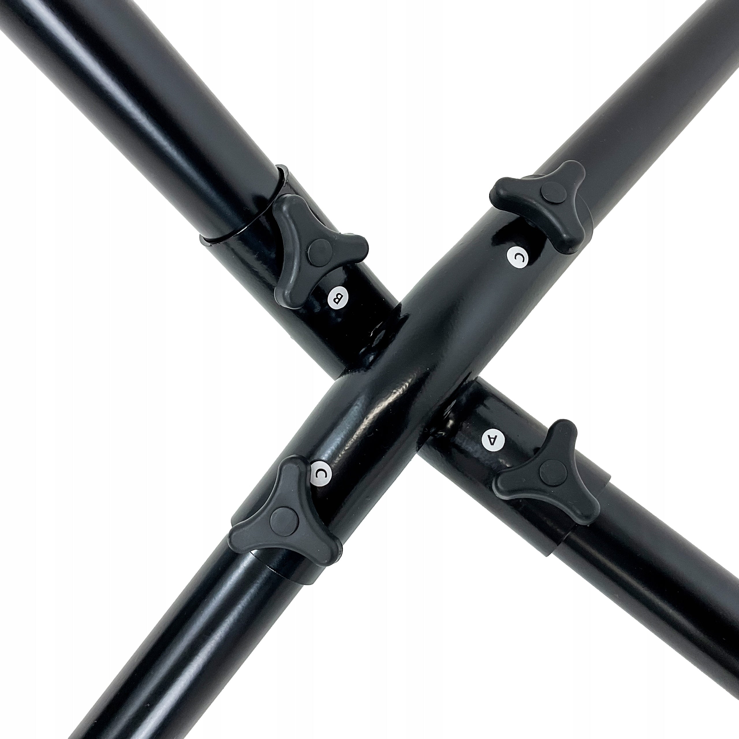 STRONG STEEL METAL HAMMOCK FRAME 300x90x110 CM 150KG SH101 BLACK Kind not specified