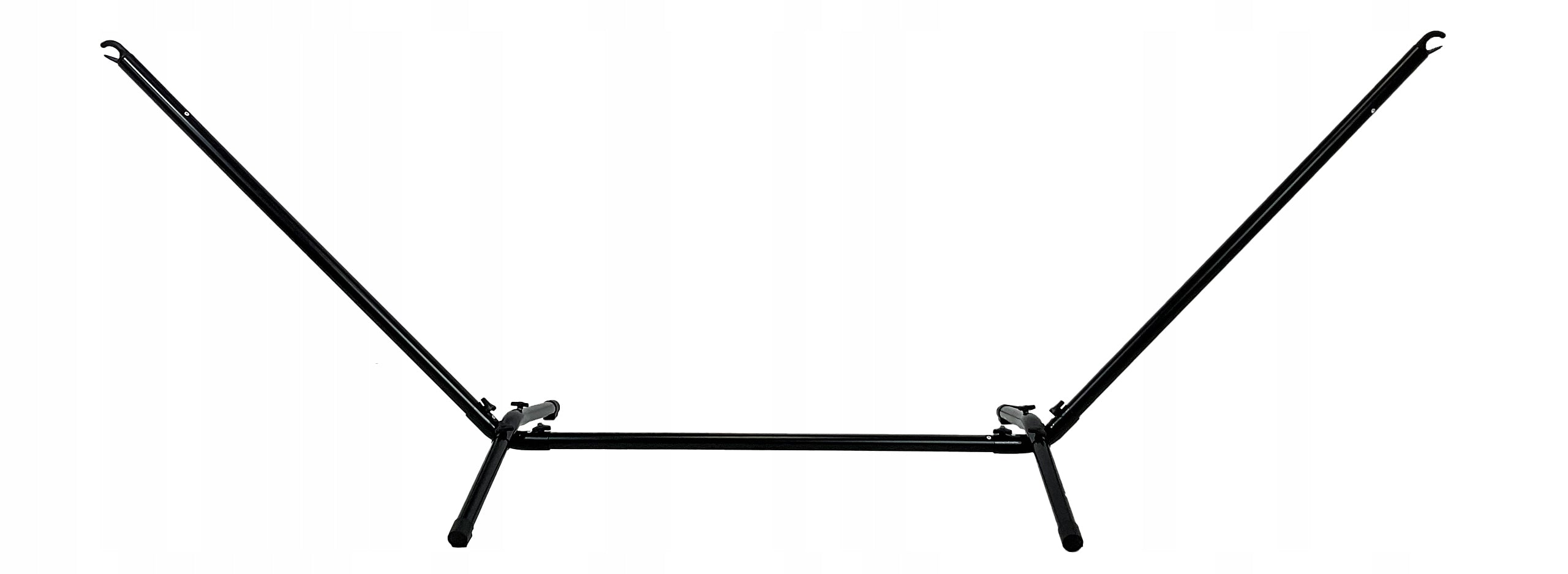 STRONG STEEL METAL HAMMOCK FRAME 300x90x110 CM 150KG SH101 BLACK