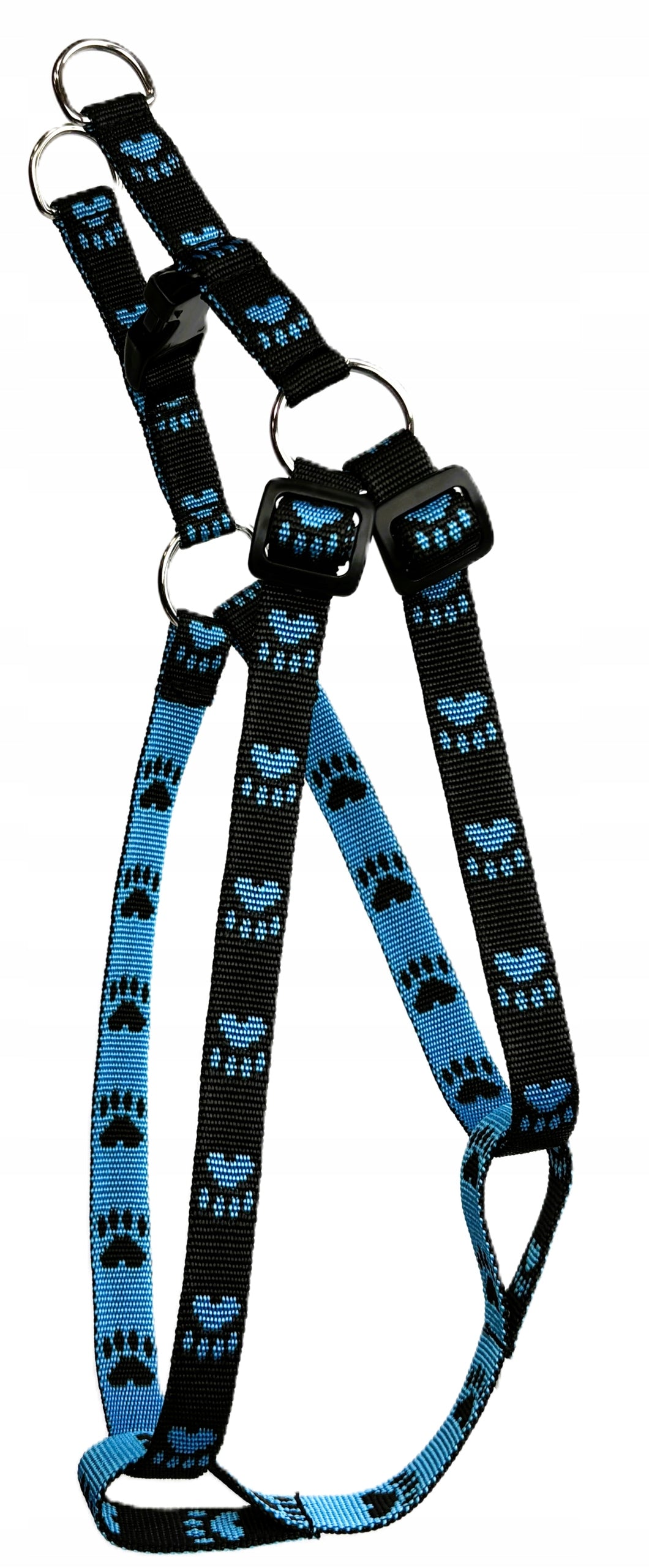 STRONG STEP-IN DOG HARNESS SIZE M PAW TAPE BLACK-BLUE Manufacturer code 5906492826577