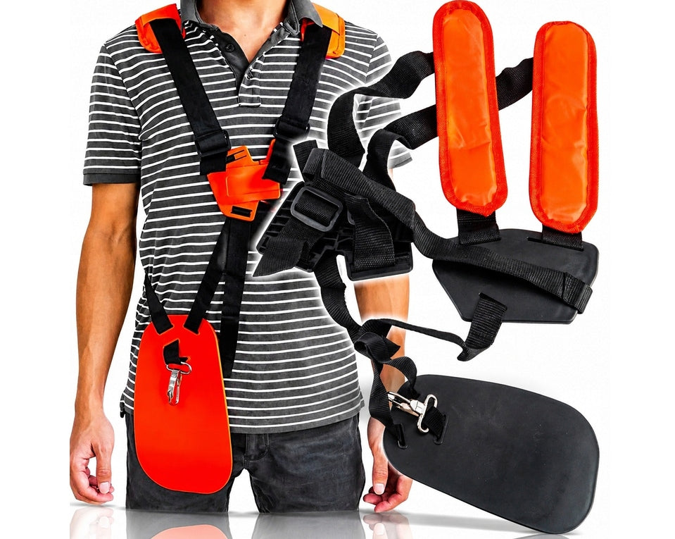 STRONG SUSPENDERS FOR COMBUSTION SCYTHE BELTS SUPPORT HARNESS ADJUSTABLE HIP GUARD Packaging status original