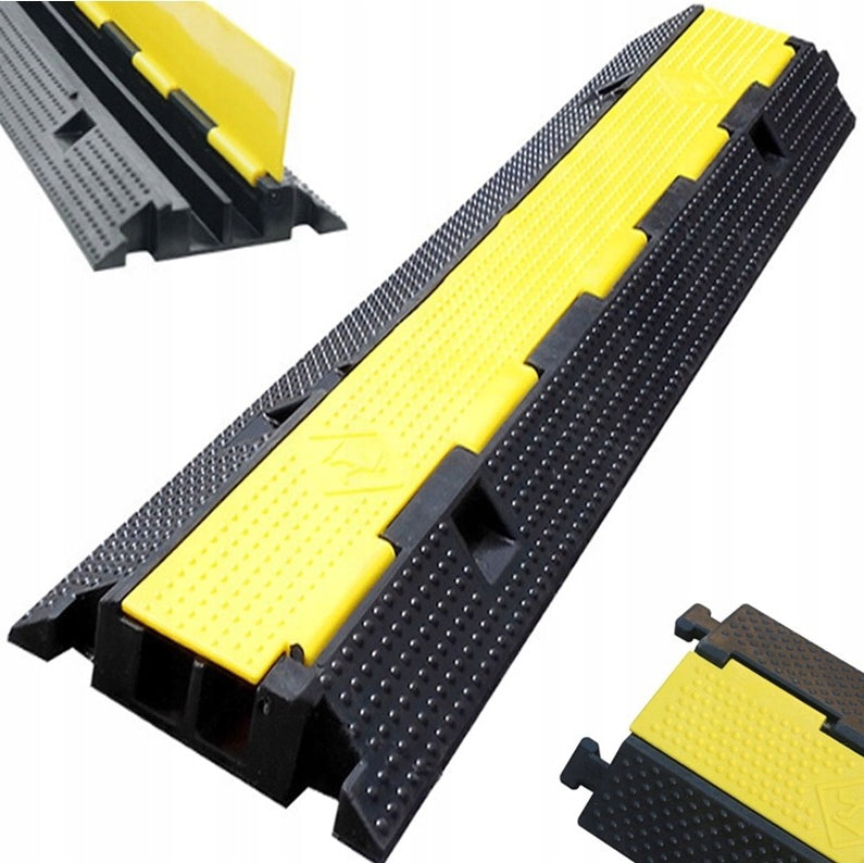 STRONG THRESHOLD CABLE OVERRUN COVER CABLE PROTECTION BRIDGE 2 CHANNEL 100 CM