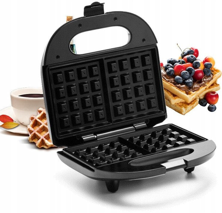 STRONG WAFFLE MAKER TRADITIONAL TOASTER TWO WAFFLES 750 IN