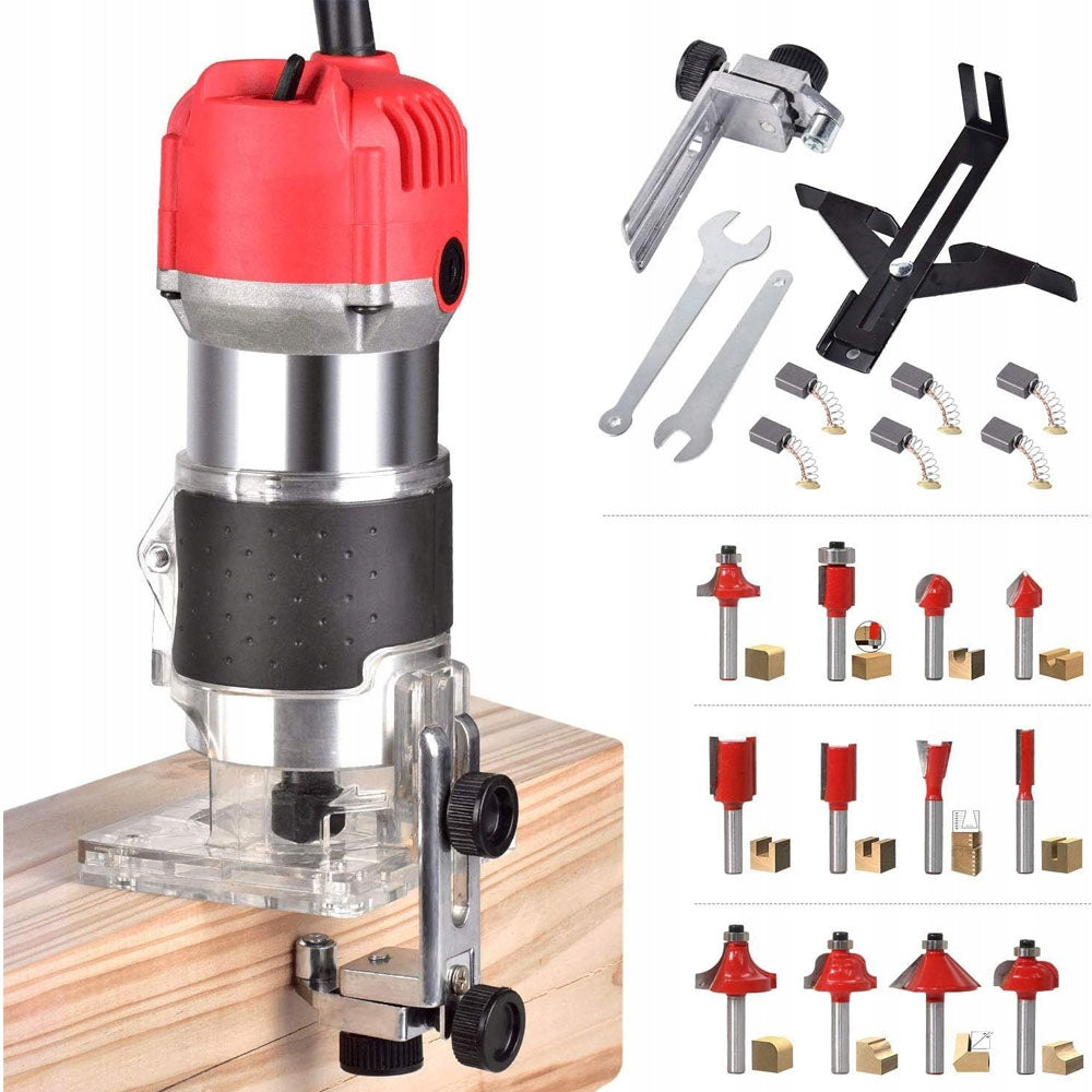STRONG WOOD MILLING MACHINE HIGH SPINDLE SET 800W