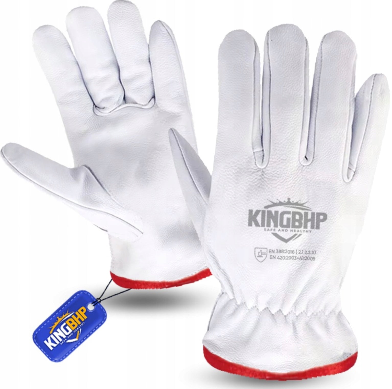 STRONG Work Gloves Leather WELDING GLOVES GOAT LEATHER - DRIVER