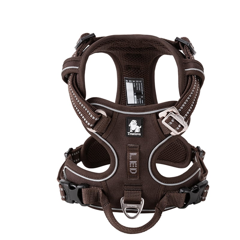 STRONG dog harness GUARD Front Line Premium TRUELOVE easy walk BROWN S Manufacturer code TLH56512