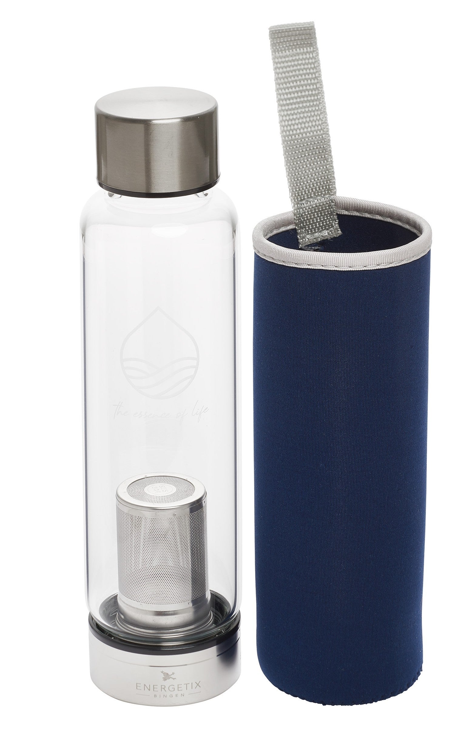 STRUCTURER WATER IONIZER ALKALINE BOTTLE MAGNETIC GLASS WATER BOTTLE