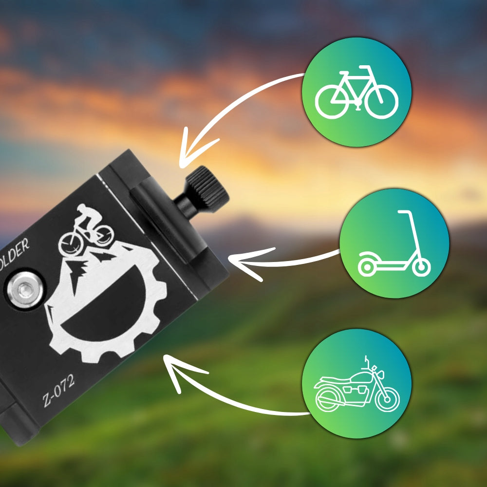 STURDY BICYCLE HOLDER FOR BICYCLE PHONE handlebars MOTORCYCLE GUB strong Model ALUMINIOWY UCHWYT DO TELEFONU DO WSZYSTKICH MODELI