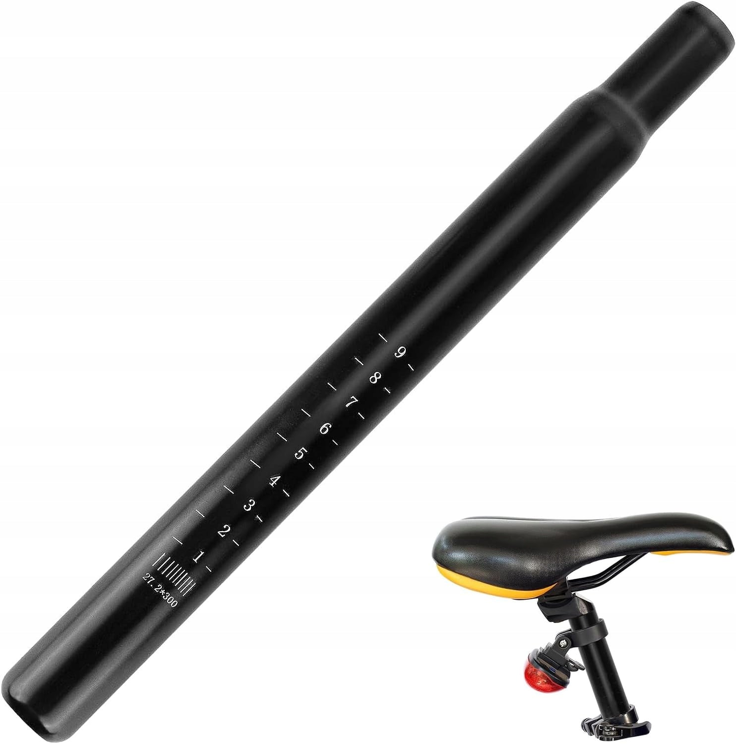 STURDY SEAT POST BICYCLE SEAT SADDLE BICYCLE BAR 30cm
