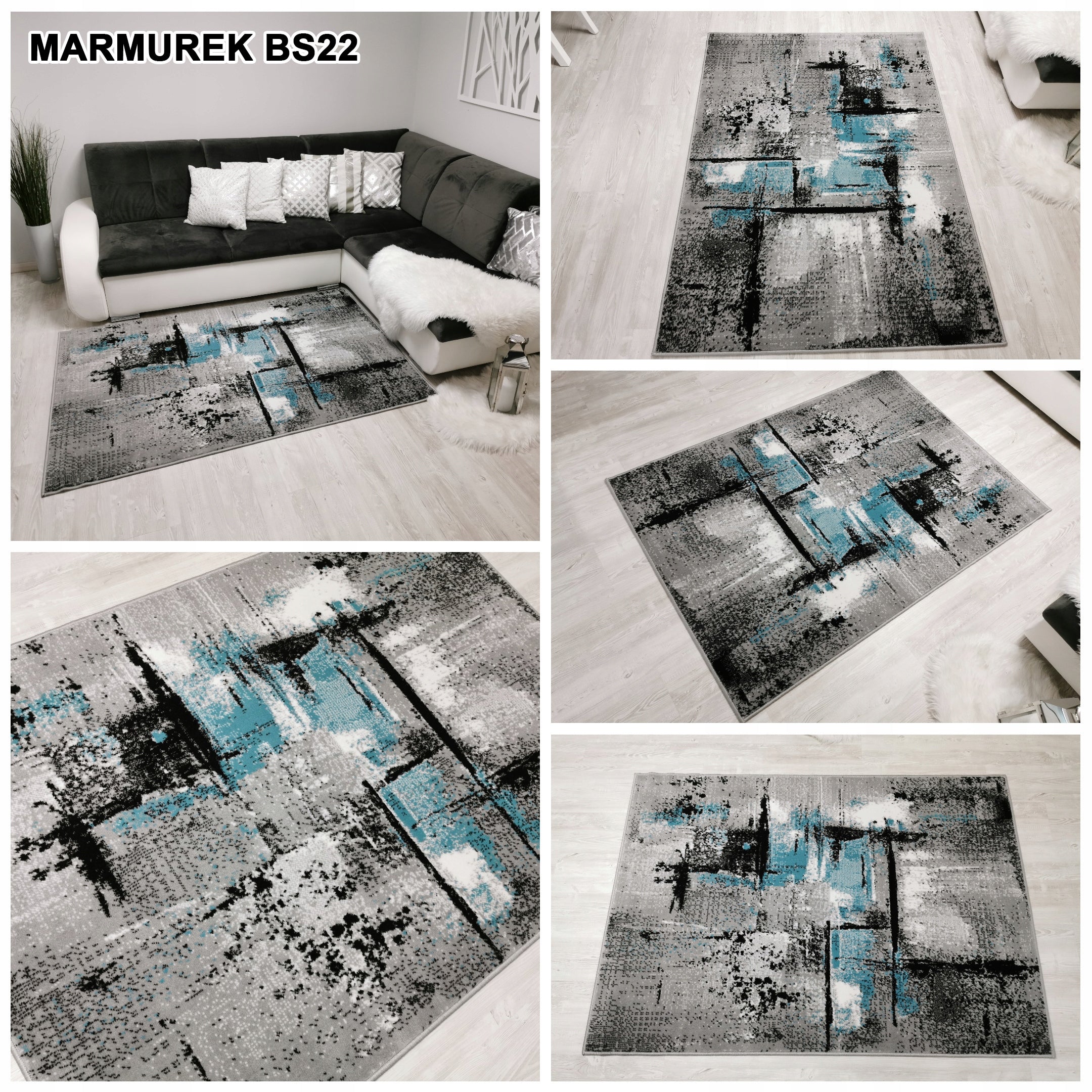 STYLISH MODERN CARPET 120x170 ORIGINAL FOR LIVING ROOM MIX OF DESIGNS Product width 120 cm