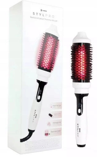 STYLPRO Red & Infrared Thermal Brush, Thermal Brush Power 100 W