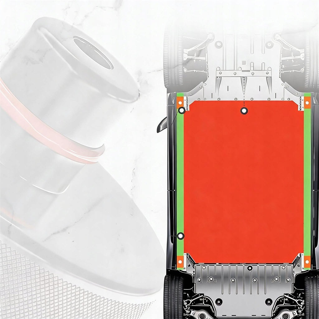 SUBLIMINAL PROTECTION PADS FOR TESLA LIFT 3/Y/X/S 4PCS 7.7X7.7CM Product weight with unit packaging 0.665 kg