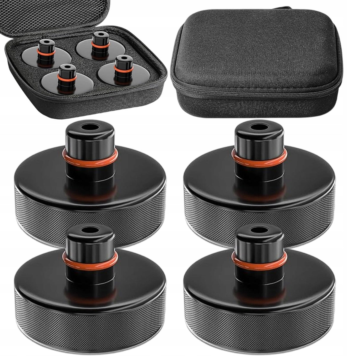 SUBLIMINAL PROTECTION PADS FOR TESLA LIFT 3/Y/X/S 4PCS 7.7X7.7CM