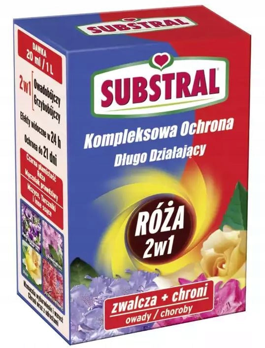 SUBSTRAL FLOWER PROTECTION 25ML ROSE 2IN1 RUST INSECTS