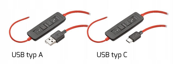 SŁUCHAWKI NAUSZNE PLANTRONICS BLACKWIRE C3320 USB-C USB-A GW24 Model other