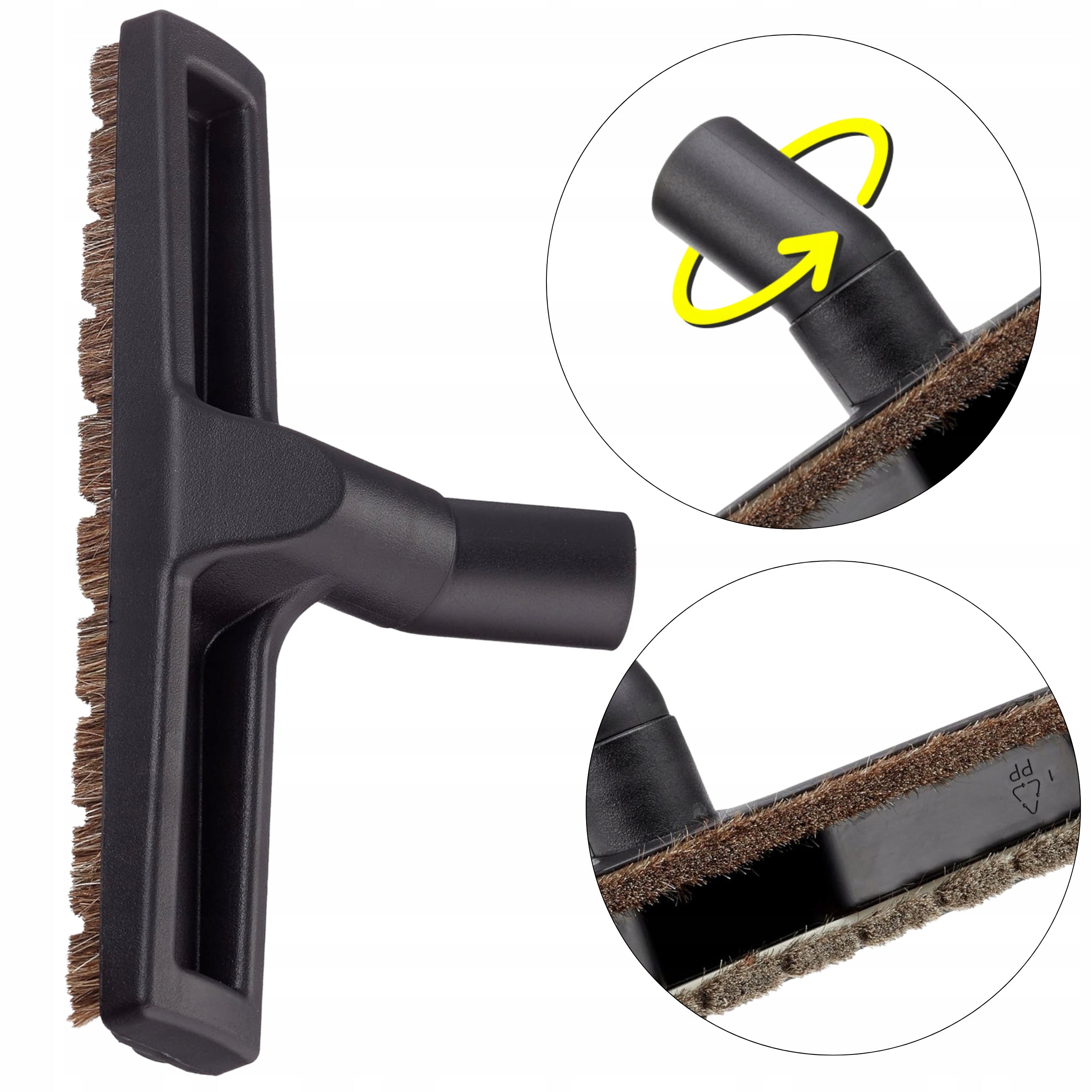 SUCTION BRUSH PARQUET PVC PANELS for KARCHER WD2 WD3 WD4 WD5 WD6 SE 35mm Manufacturer Profi&Home