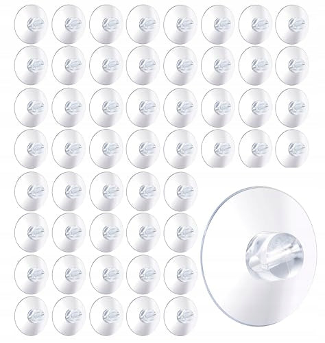 SUCTION CUPS FOR LIGHT CHAINS HOOKS WINDOW HOLDER GLASS SET OF 20 Brand no brand