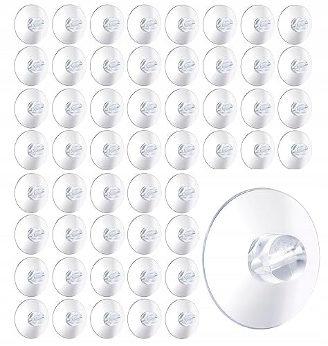SUCTION CUPS FOR LIGHT CHAINS HOOKS WINDOW HOLDER GLASS SET OF 20