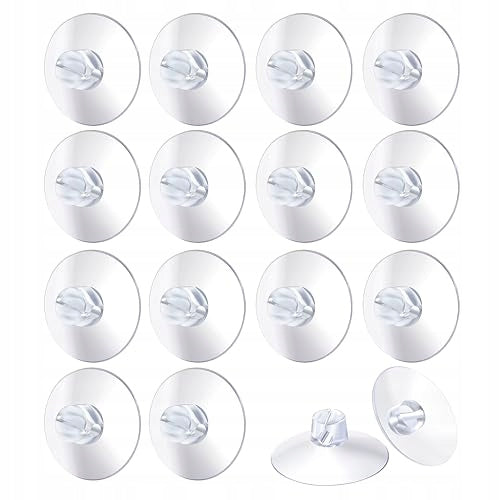SUCTION CUPS FOR LIGHT CHAINS SET OF 20 PCS HOOKS WINDOW STEEL Brand no brand