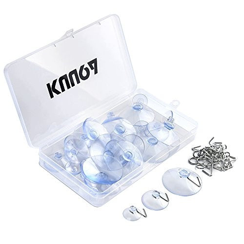 SUCTION CUPS WITH HOOKS FOR GLAZE 30 PIECES 3 SIZES SELF-ADHESIVE Manufacturer code Producent niezależny