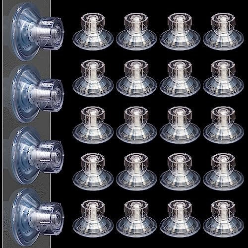 SUCTION CUPS WITH THREAD Ø 45 MM FOR AQUARIUM WHEEL COVERS 24 PCS FOR HOME Brand no brand