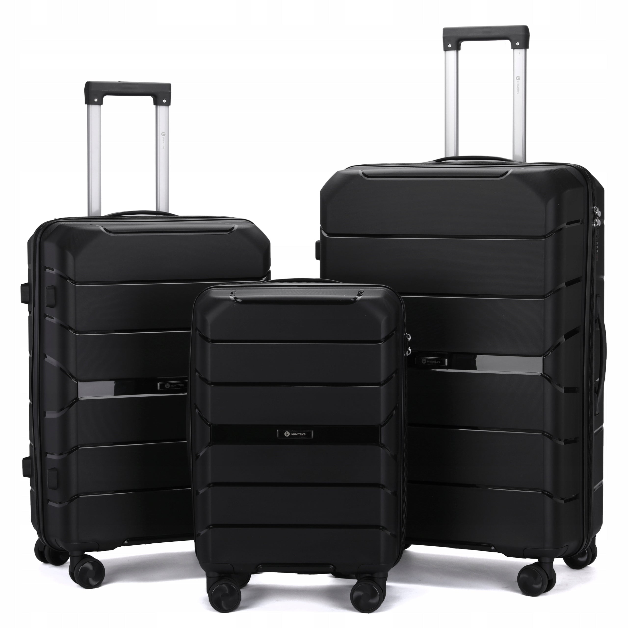 SUITCASE LARGE LIGHT STRONG TRAVEL ON WHEELS "XL" Depth (shorter edge) 30 cm