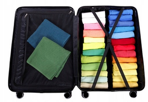 SUITCASE LARGE TRAVEL WHEELS LUGGAGE STRONG EXCLUSIVE XXXL 15 COLORS Height 75 cm