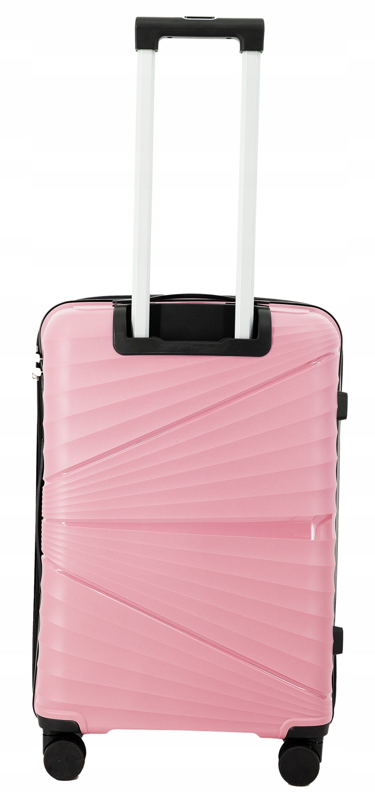 SUITCASE MEDIUM INDESTRUCTIBLE LIGHTWEIGHT POLYPROPYLENE TSA LANZARO ROSE GOLD Brand LANZARO