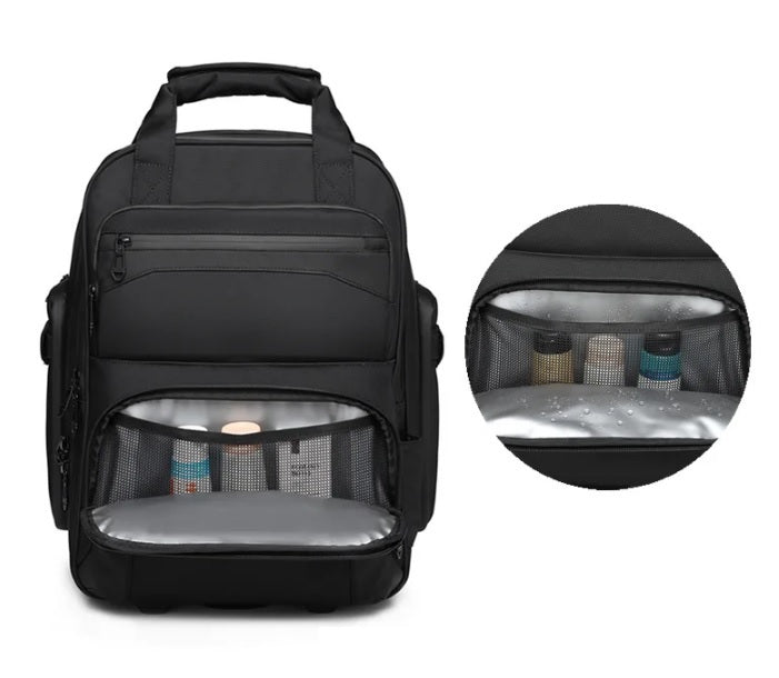 SUITCASE ON WHEELS TRAVEL CABIN PILOT FOR LAPTOP 17 HAND LUGGAGE Width (longer edge) 33 cm